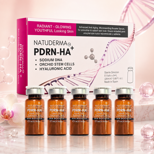 NATUDERMA PDRN + HA Skin Booster - Microneedling & Mesotherapy Serum