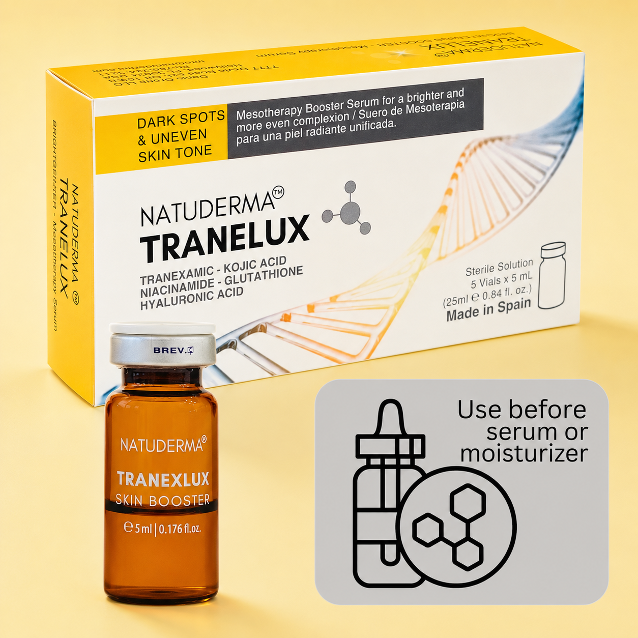 TRANELUX Tranexamic Acid Brightening - Microneedling & Mesotherapy Serum