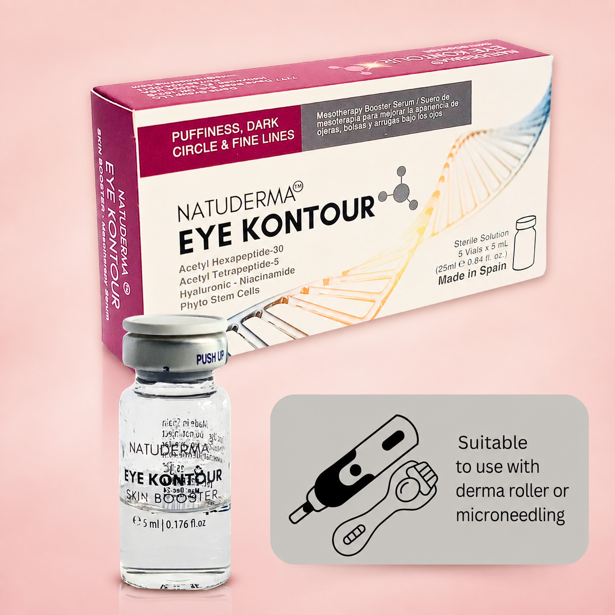 EYE CONTOUR Dark Circles & Bags - Microneedling & Mesotherapy Serum