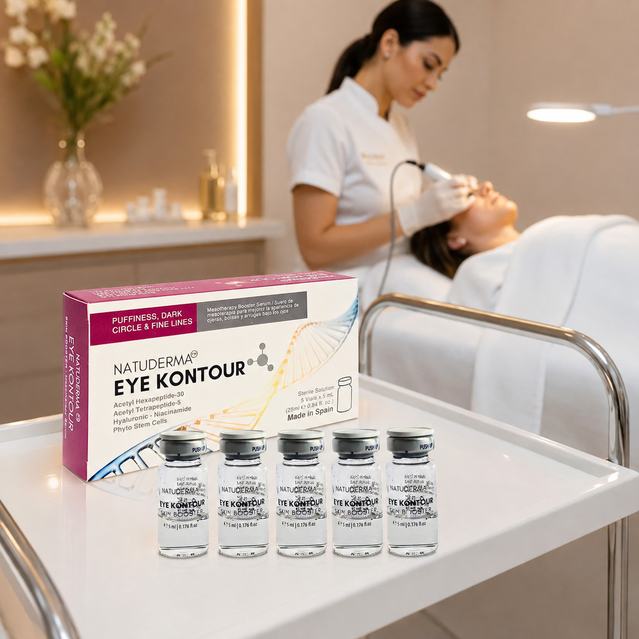 EYE CONTOUR Dark Circles & Bags - Microneedling & Mesotherapy Serum