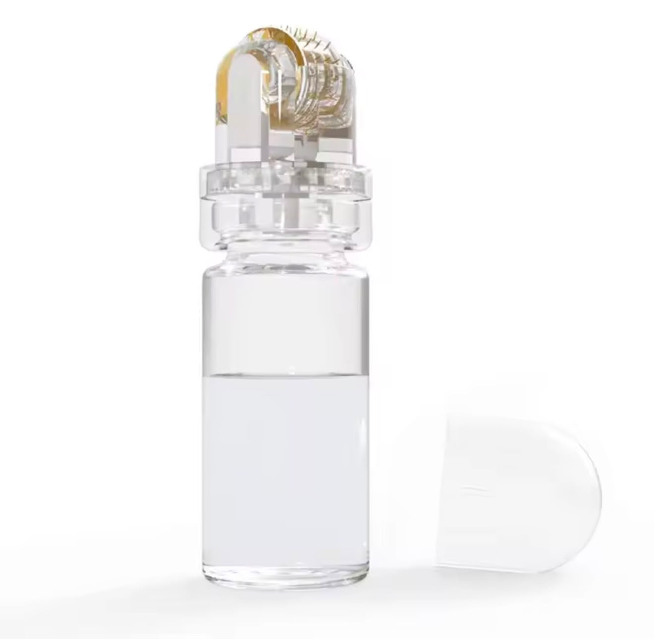 Hydra titanium needle Roller 64 Pins Micro tips Derma needles skin care Anti aging whitening bottle roller serum reusable